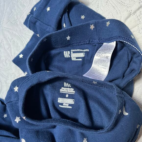 Gap Organic Cotton Star and Moon PJ Set Size 6 - Picture 5 of 5